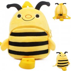 Bebé y niños3D abeja - baby walker - mochila con correa anti perdido - bolsa de la escuela con correa