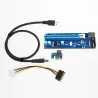 3060CM PCIe PCI-E PCI Express Riser Card 1x to 16x USB 30 Data Cable SATA to 4Pin IDE Molex Power Computer & Laptops