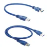 PCI-E PCI Express Riser Card 1x - 16x USB 30 Data Cable SATA 4Pin IDE Molex Power