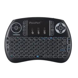 iPazzPort Wireless Mini Keyboard Touchpad LED Backlightin avulla .