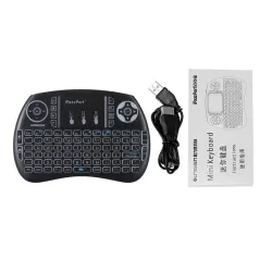 iPazzPort Wireless Mini Keyboard Touchpad med LED Backlight |