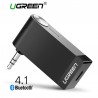 Ugreen Wireless Bluetooth Receiver 3.5mm Jack Audio Music Adapter With MicrophoneCables