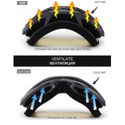 Anti-Fog UV Bescherming Dubbele Lens Winter Sportsbril Skibril |Wintersport