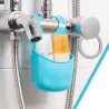 Cucina / bagno pieghevole silicone appeso stoccaggio - portaoggetti