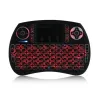 iPazzPort Wireless Mini Keyboard Touchpad With LED Backlight |Media player