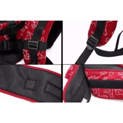 4 - 6 månader Front Back Justerbar Baby Carrier Backpack