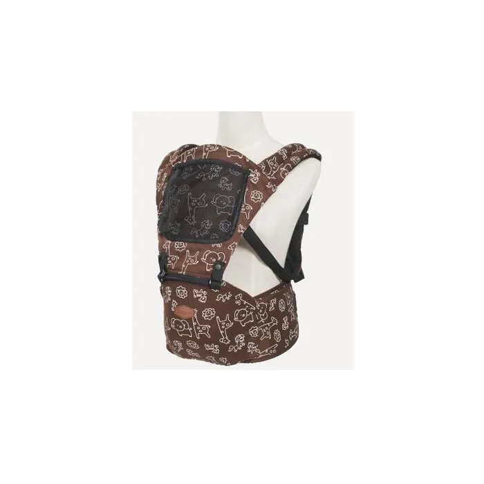 4 - 6 månader Front Back Justerbar Baby Carrier Backpack