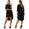 Vestido de mulher elegante tamanho Plus