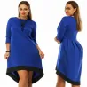 Vestido de mulher elegante tamanho Plus