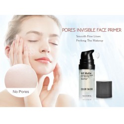 Natural Matte Make Up Foundation Primer Base Facial Skin Oil-control Cosmetic