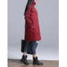 Turtleneck Loose Patchwork Tuning Winter Kleid