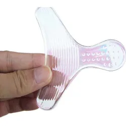 Insoles de chaussures en silicone - coussins de gel antidérapants - 1pair