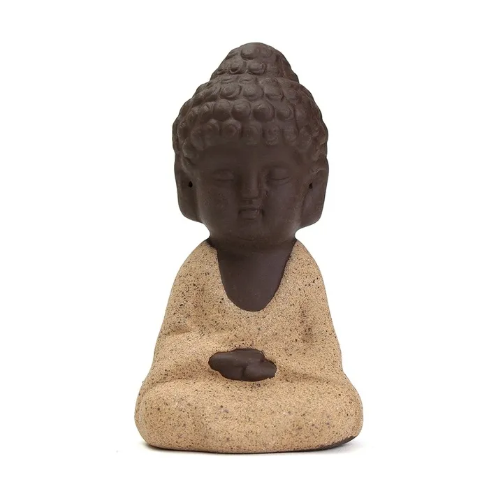 Mini munkar figurin - Buddha staty
