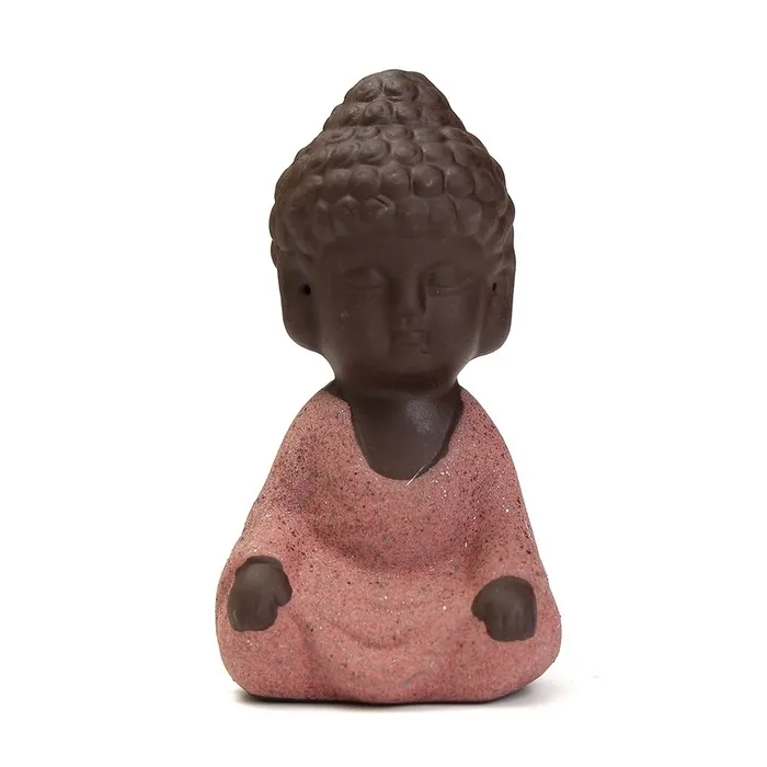 Mini munkar figurin - Buddha staty