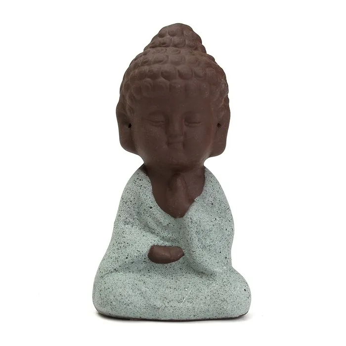 Mini statuetta monaca - statua di Buddha