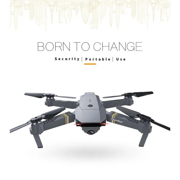 E58 WIFI FPV 2MP 720P / 1080P kamera RC Drone Quadcopter RTF