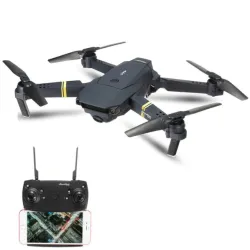 DronesCadana E58 WIFI FPV - 2MP 720P / 1080P cámara - plegable RC Drone Quadcopter RTF