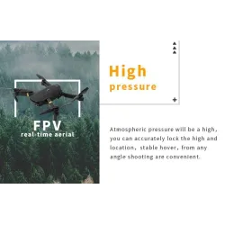 E58 WIFI FPV 2MP 720P / 1080P kamera RC Drone Quadcopter RTF