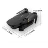 E58 WIFI FPV 2MP 720P / 1080P kamera RC Drone Quadcopter RTF