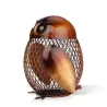 Owl geformte Metallmünzen Einsparungen Box Handwerk