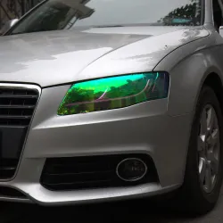 Shiny Chameleon Car Lights Film Sticker 120 * 30 cm