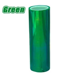 PegatinasShiny Chameleon Luces de coche Pegatina de película 120 * 30cm