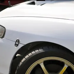 Bil Snabb Släpp Fasteners Bumpers Surrounds Reinforcement Ring