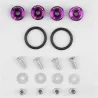 Auto Quick Release Fasteners paraurti circonda l'anello di rinforzo