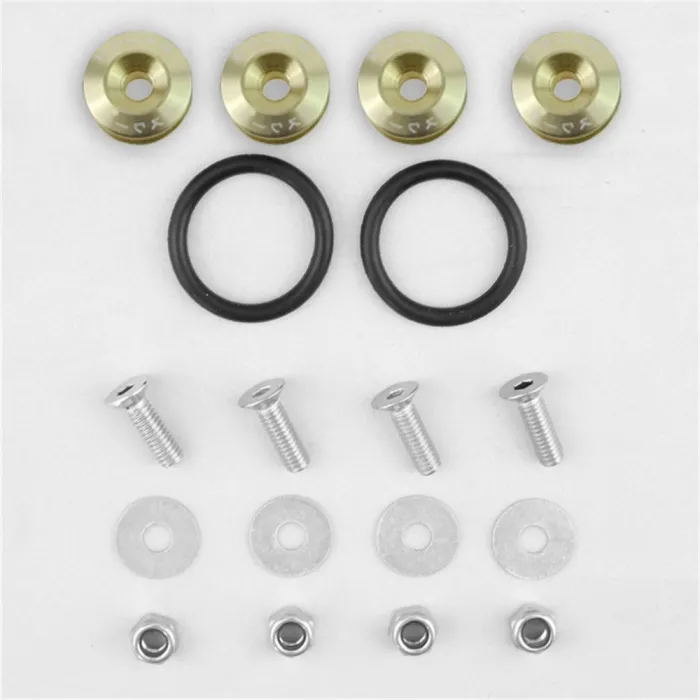 Bil Snabb Släpp Fasteners Bumpers Surrounds Reinforcement Ring