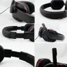 PlayStation 4 PS4 Wired 3.5mm Gaming Headset Microfone PC
