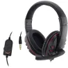 PlayStation 4 PS4 Wired 3.5mm Gaming Headset Microfone PC