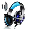 G9000 Gaming Headset with Microphone LED (käytetty) 3.5 mm