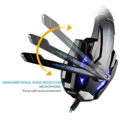 G9000 - Cuffia da gioco con microfono LED 3.5mm