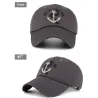 Baseball cap with anchor - puuvilla - säädettävä - unisex