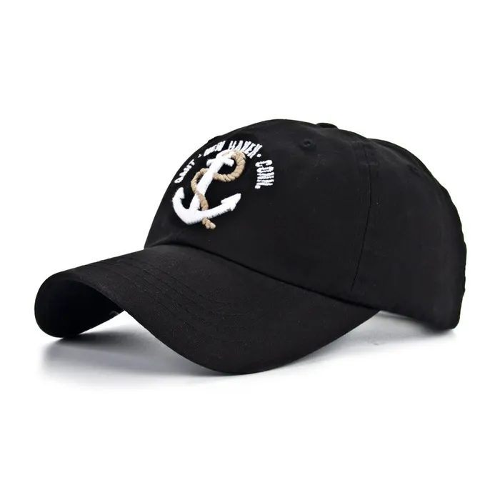 Baseball cap con ancoraggio - cotone - regolabile - unisex