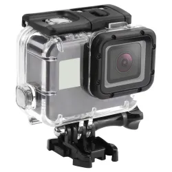 Hevonen 45m Waterproof Protective Case Gopro Hero 5 -kamera, jossa on perusvuori
