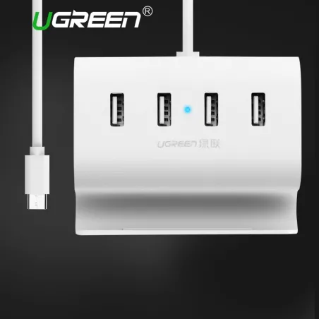 Ugreen USB CHUB 4 Ports Super Speed Interface Splitter (käytetty)