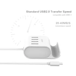 Ugreen USB CHUB 4 Ports Super Speed Interface Splitter (käytetty)