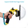 TELESIN 6" Waterproof Case Floating Trigger for GoPro Hero 4 3 3+ Lens Dome Cover Housing