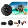 TELESIN 6" Waterproof Case Floating Trigger for GoPro Hero 4 3 3+ Lens Dome Cover Housing