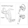 TELESIN 6" Waterproof Case Floating Trigger for GoPro Hero 4 3 3+ Lens Dome Cover Housing
