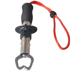 En acier inoxydable serrure de pêche de lure boucler le poisson Gripper à lèvres