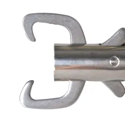 En acier inoxydable serrure de pêche de lure boucler le poisson Gripper à lèvres