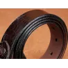 Krokodil-Design - echtes Lederband