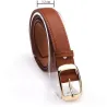 Muoti Metal Buckle Leather Belt