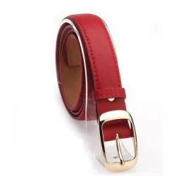 CinturonesCinturón de cuero de metal de moda
