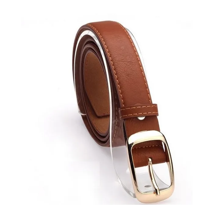 CinturonesCinturón de cuero de metal de moda