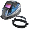 Blue Fire Solar Mask Auto-Darkening Hitsaus kypärä