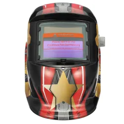 CascosMascarilla de soldadura de casco solar de auto oscuro