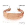 Monikerroksinen Cuff Bracelet